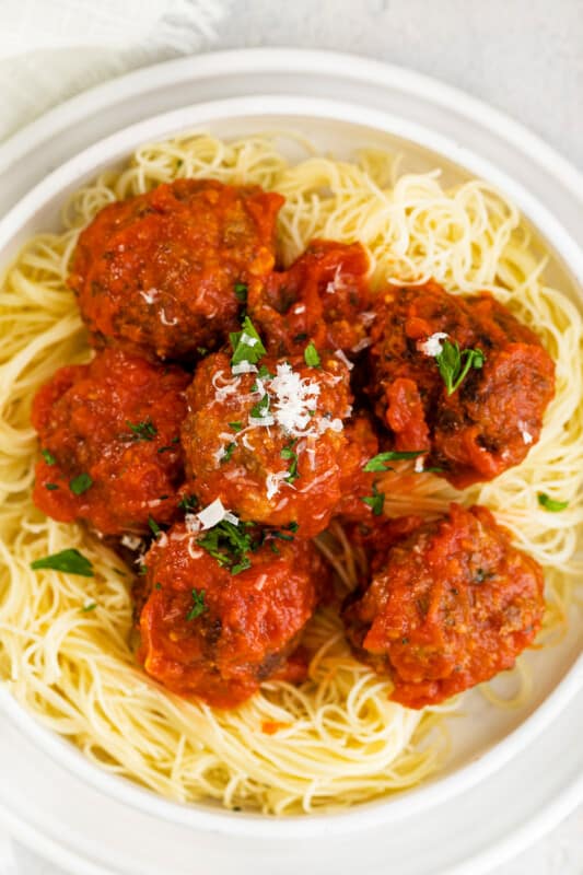 Air Fryer Meatballs Recipe - The Cookie Rookie®