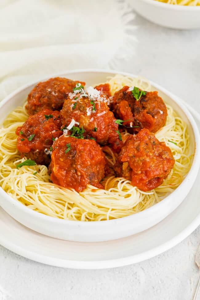 Air Fryer Meatballs Recipe - The Cookie Rookie®