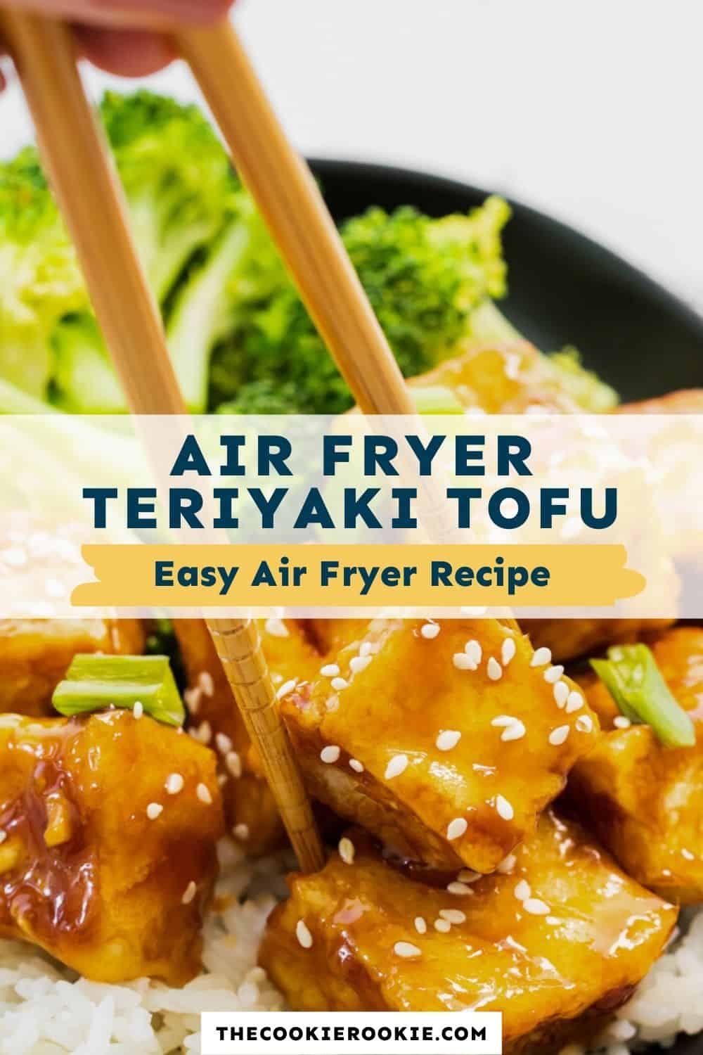 Air Fryer Teriyaki Tofu Recipe - The Cookie Rookie®