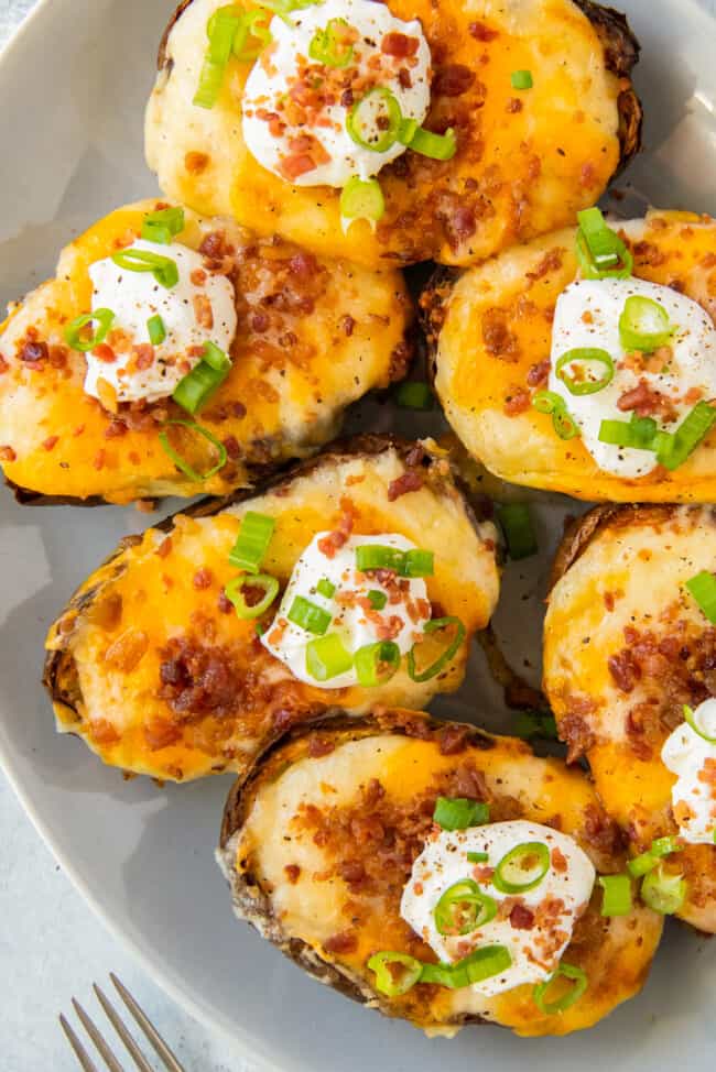 Air Fryer Twice Baked Potatoes Recipe - The Cookie Rookie®