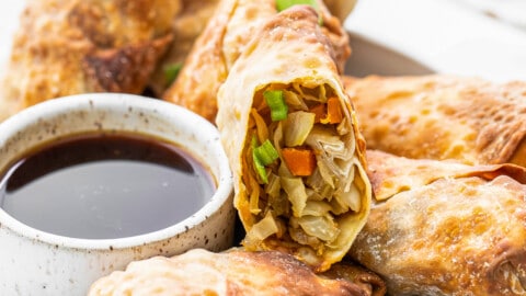 Air Fried vegetable egg rolls