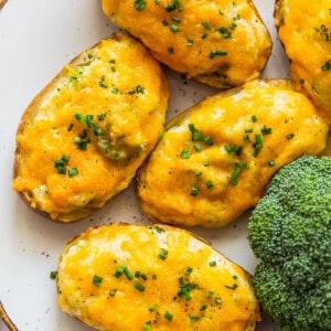 Broccoli Cheese Twice Baked Potatoes Recipe - 4