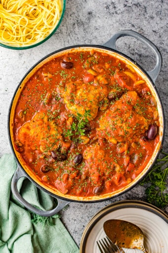 Chicken Cacciatore Recipe - The Cookie Rookie®