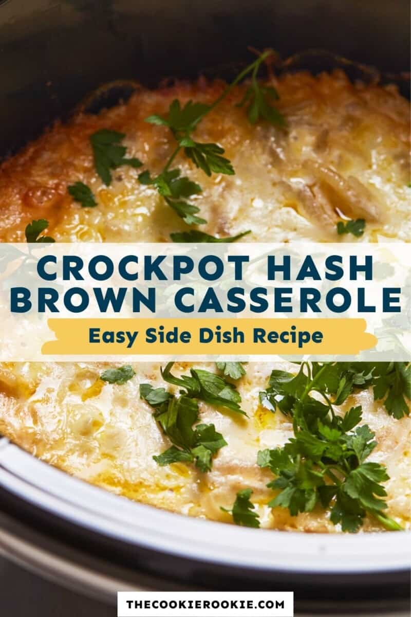 Crockpot Potato Casserole Recipe - The Cookie Rookie®