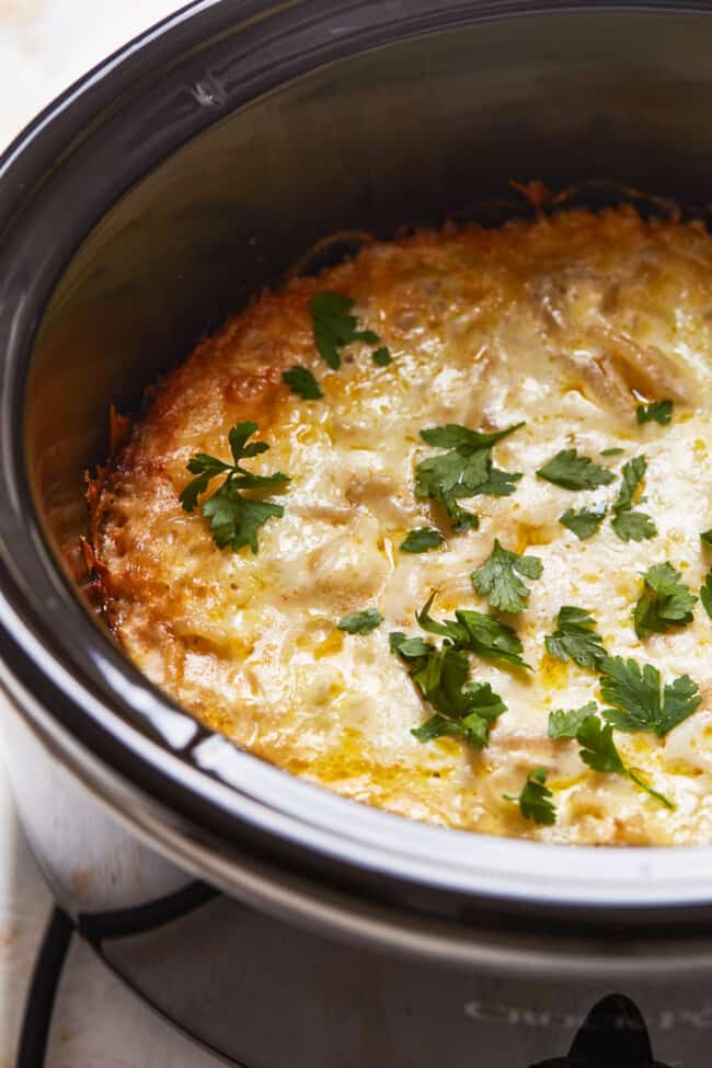 Crockpot Cheesy Potatoes - The Cookie Rookie®