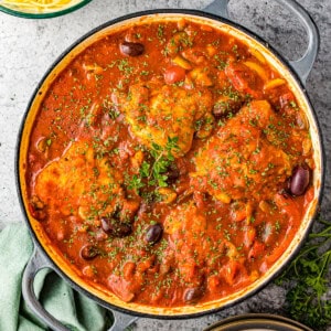 featured chicken cacciatore