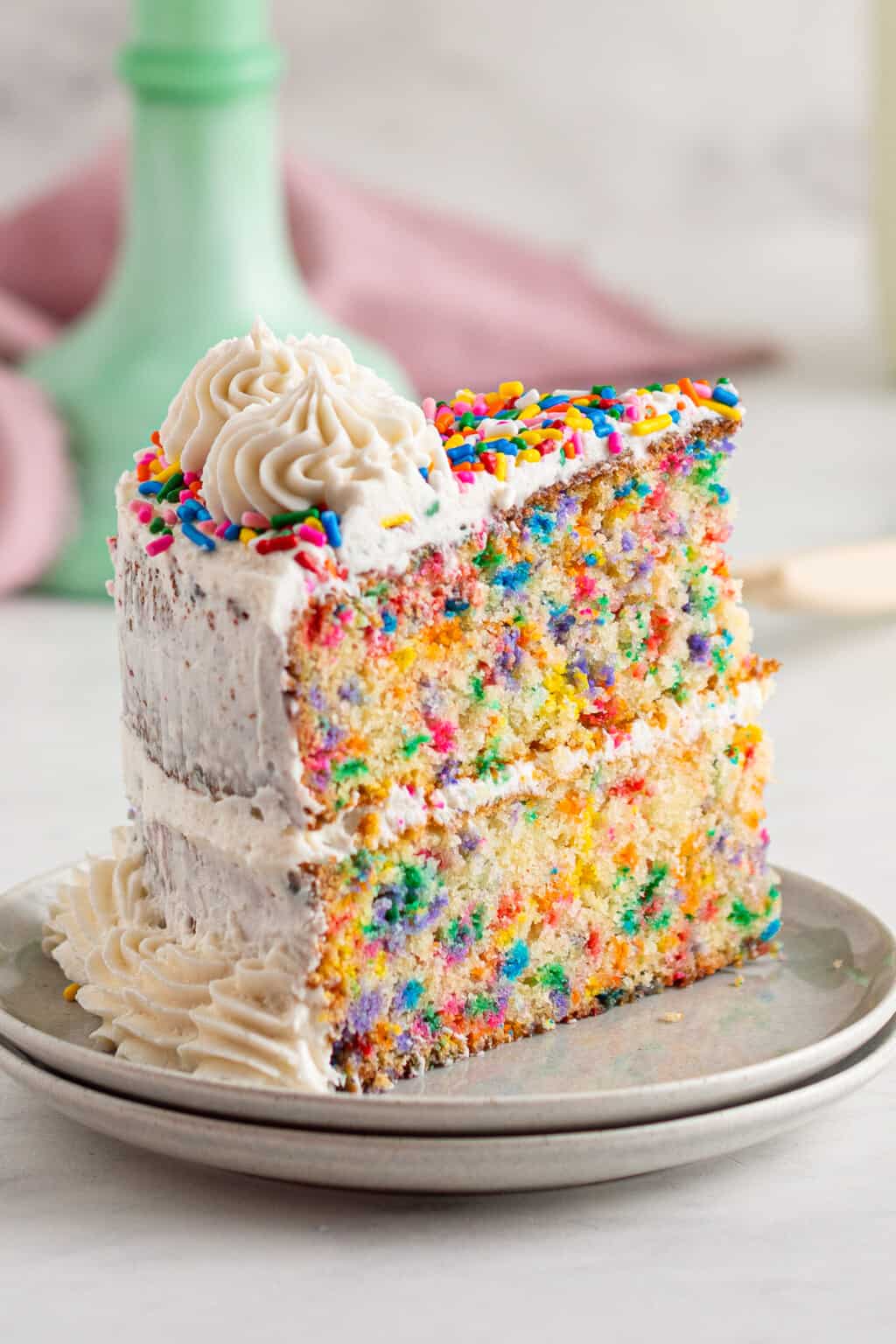 Homemade Funfetti Cake Recipe - The Cookie Rookie®