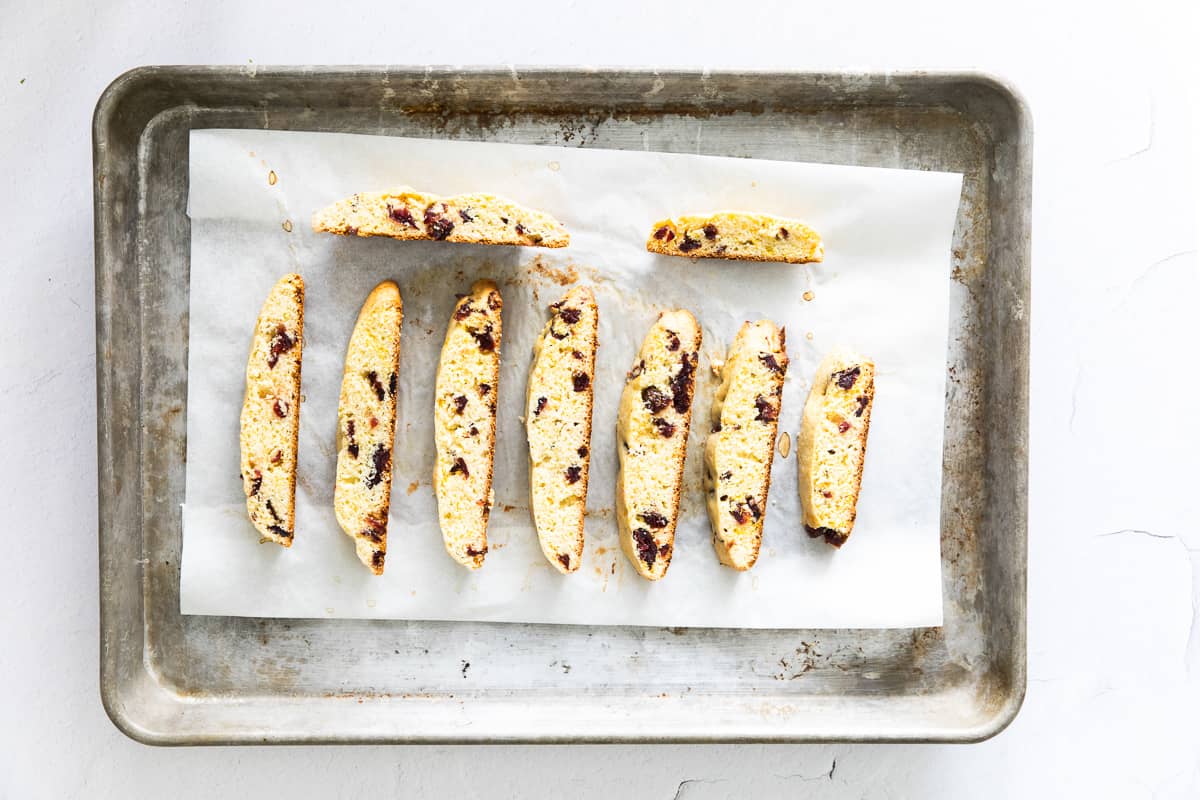 Cranberry Orange Biscotti Cookies Recipe - Dinner, then Dessert