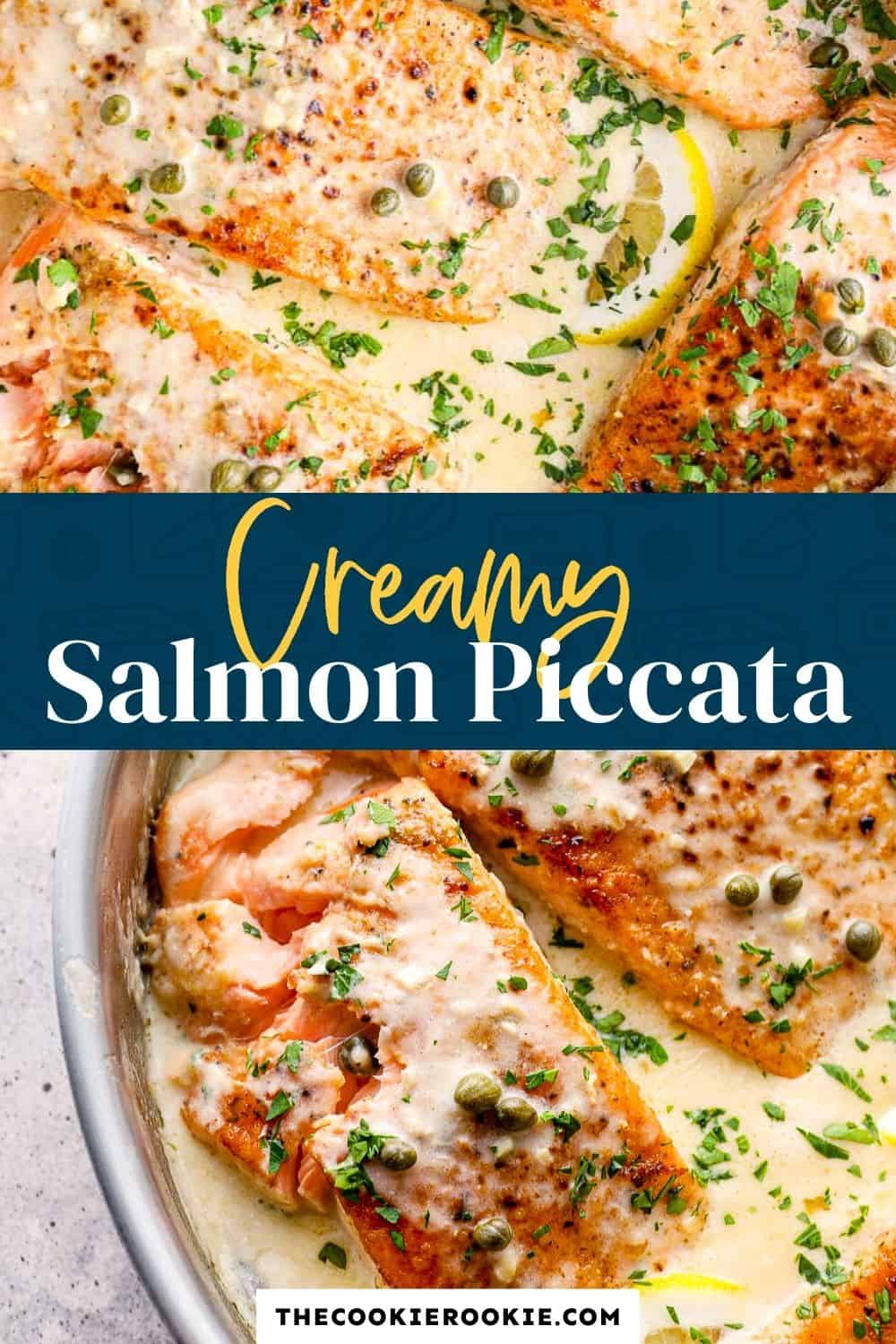 Salmon Piccata - The Cookie Rookie®