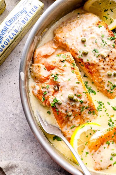 Salmon Piccata Recipe - The Cookie Rookie®