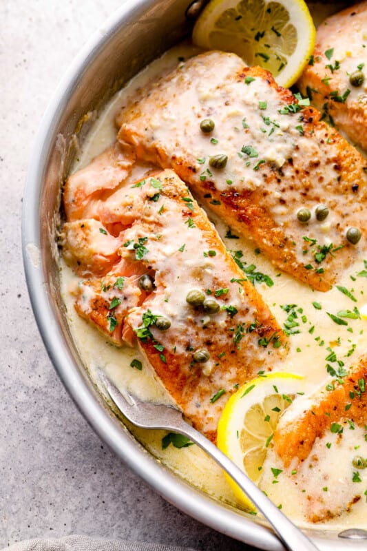 Salmon Piccata Recipe - The Cookie Rookie®