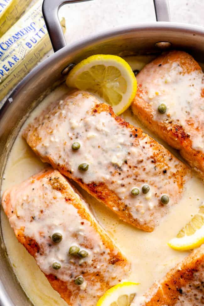 Salmon Piccata Recipe - The Cookie Rookie®