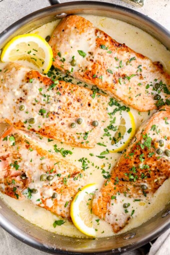 Salmon Piccata Recipe - The Cookie Rookie®