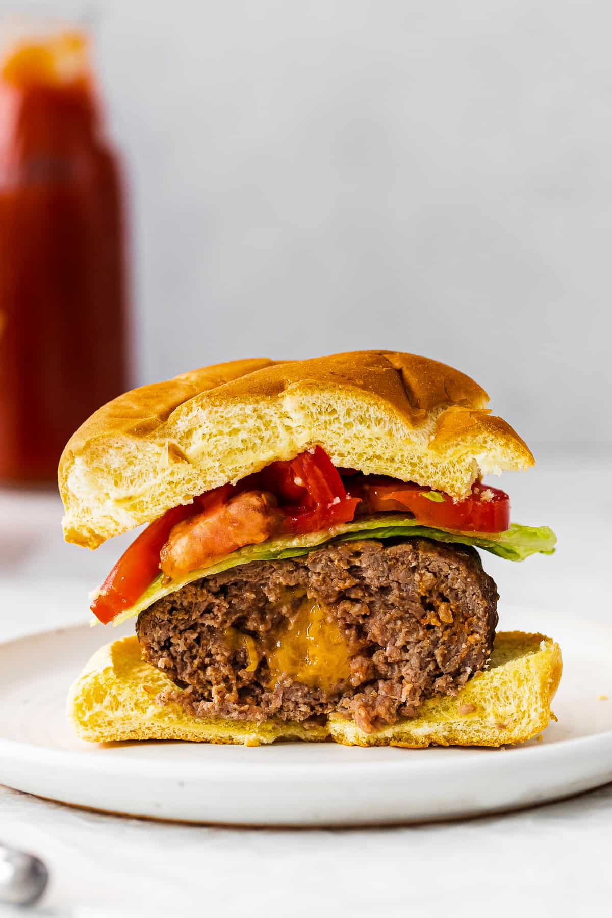 Air Fryer Juicy Lucy Cheeseburgers Cheese Stuffed Story The Cookie