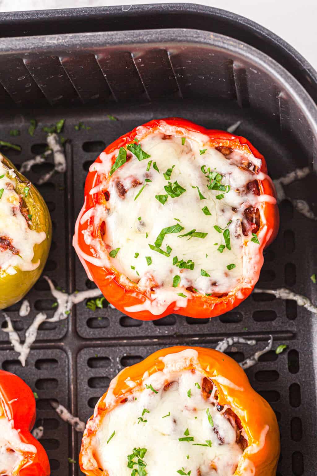 Air Fryer Stuffed Peppers Recipe The Cookie Rookie®