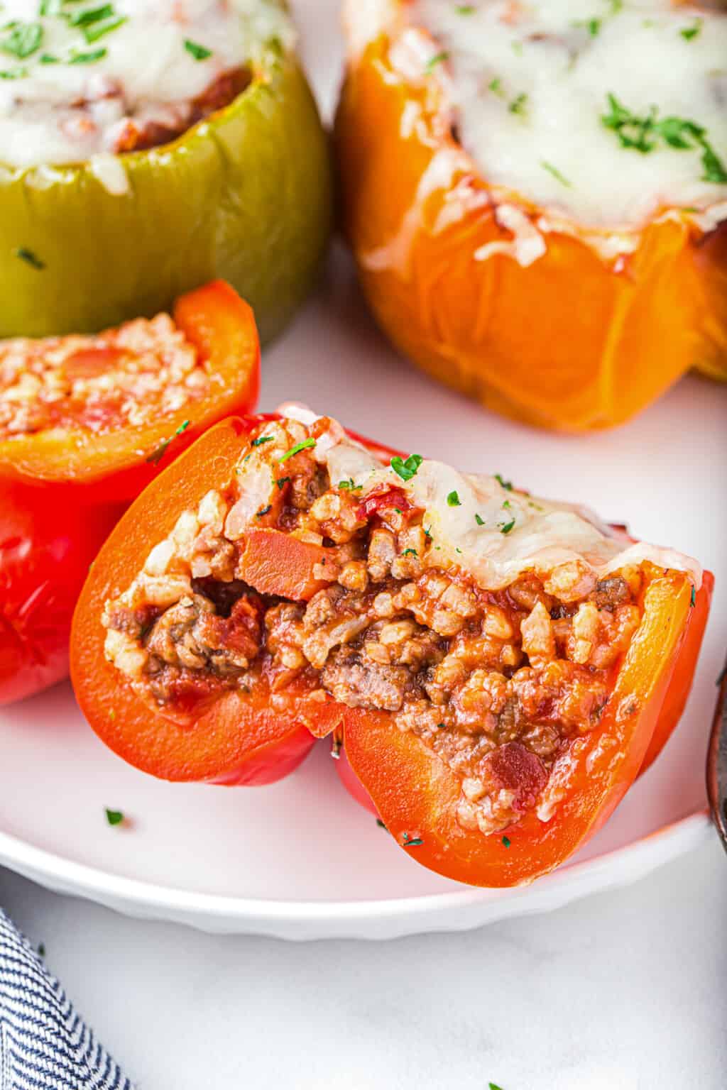 Air Fryer Stuffed Peppers Recipe The Cookie Rookie®