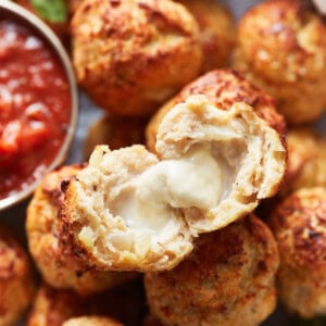 featured baked turkey meatballs.