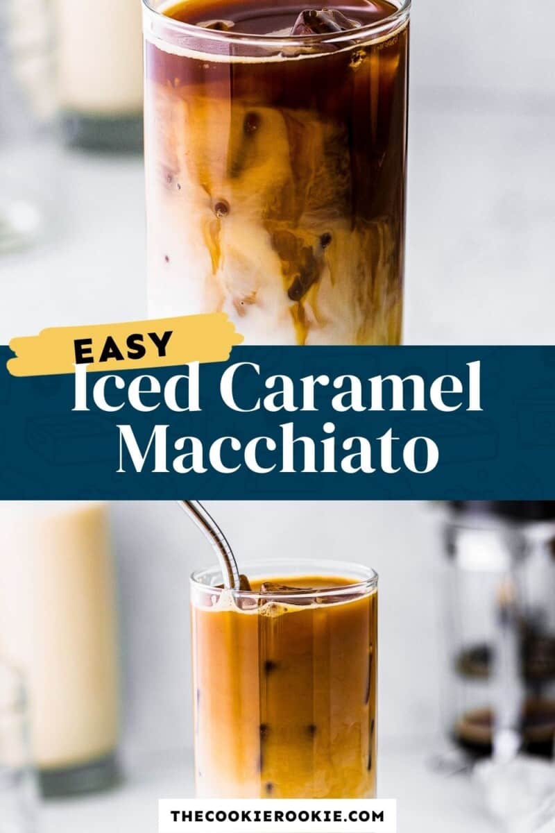 Iced Caramel Macchiato - Simply Home Cooked