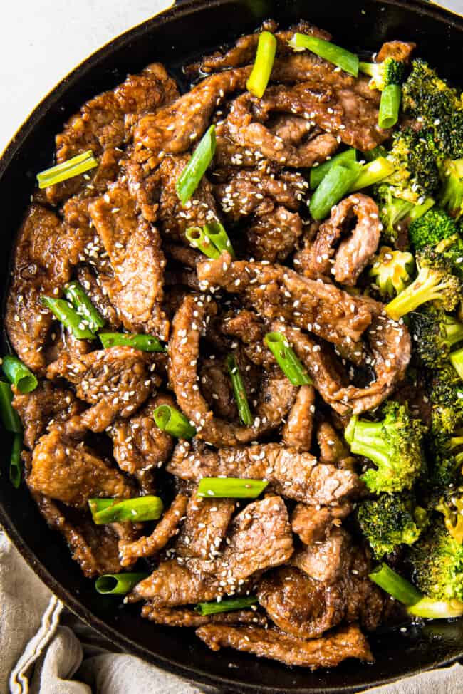 Mongolian Beef and Broccoli Recipe - The Cookie Rookie®