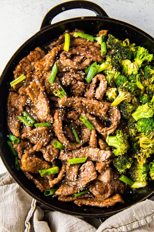 Mongolian Beef and Broccoli Recipe - The Cookie Rookie®
