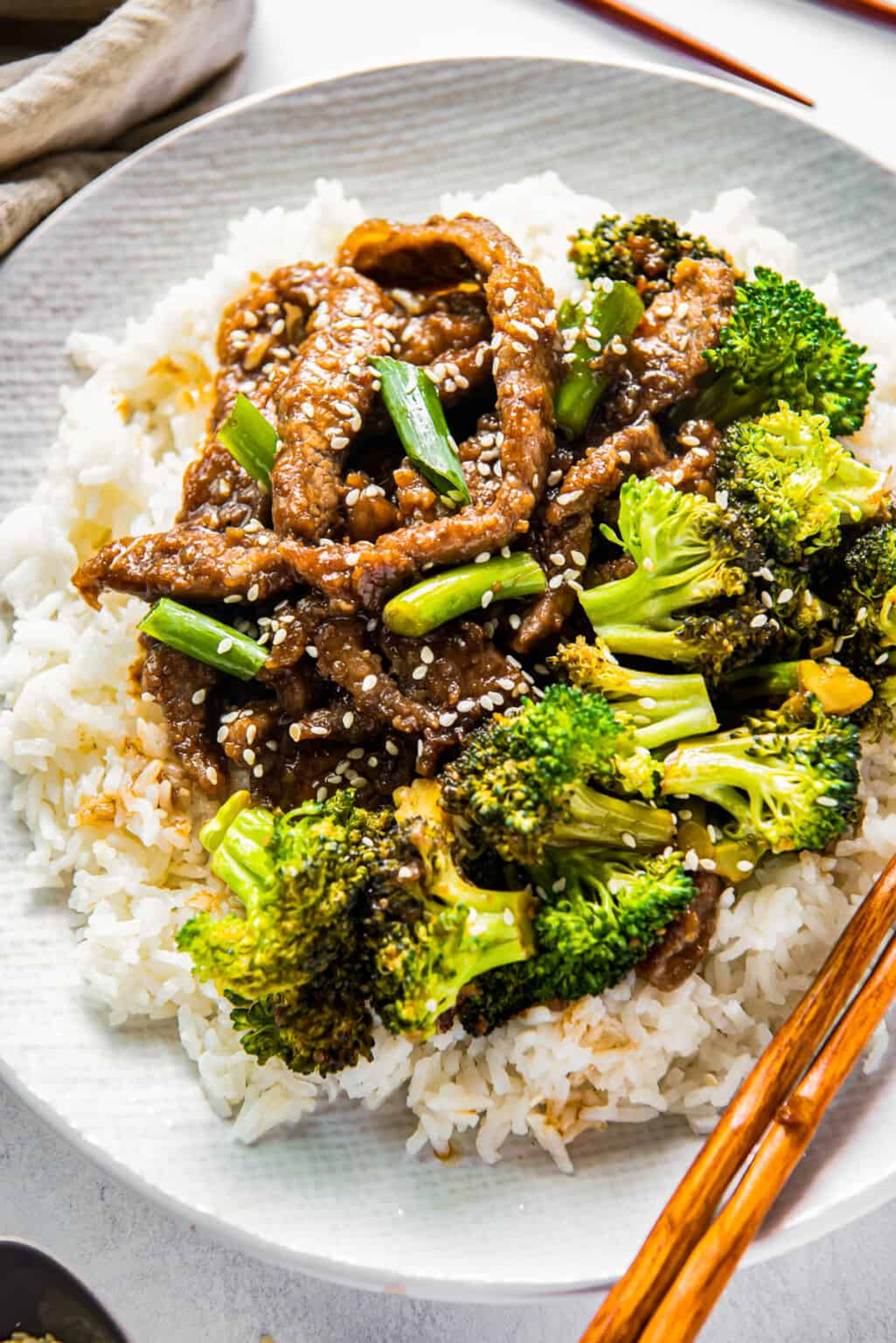 Mongolian Beef And Broccoli Recipe - The Cookie Rookie®