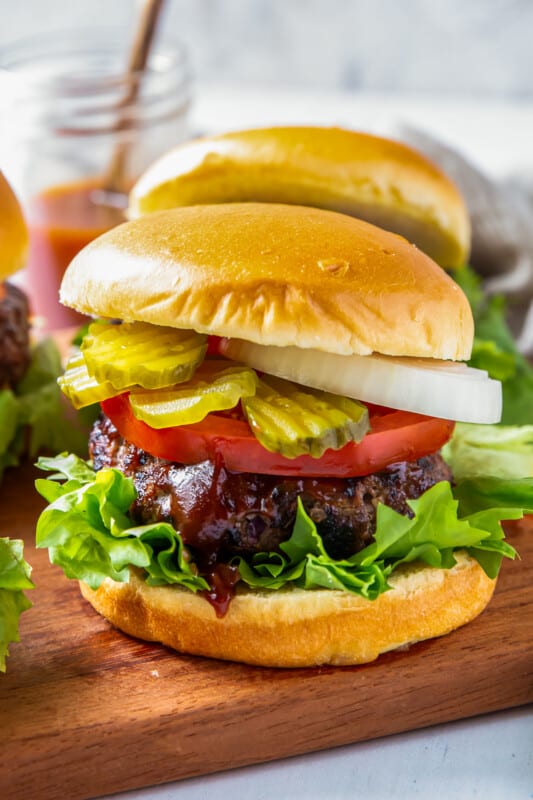 BBQ Burger Recipe - The Cookie Rookie®