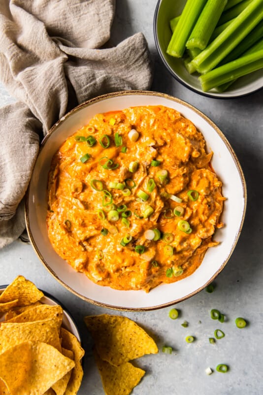 Crockpot Buffalo Chicken Dip - The Cookie Rookie®