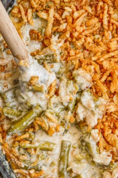 Crockpot Green Bean Casserole - The Cookie Rookie®