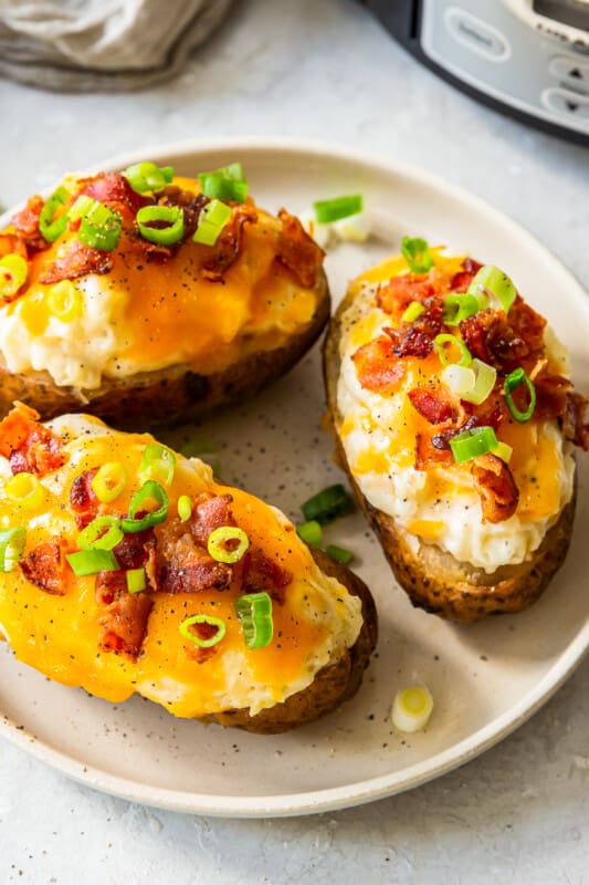 Crockpot Twice Baked Potatoes Recipe - The Cookie Rookie®