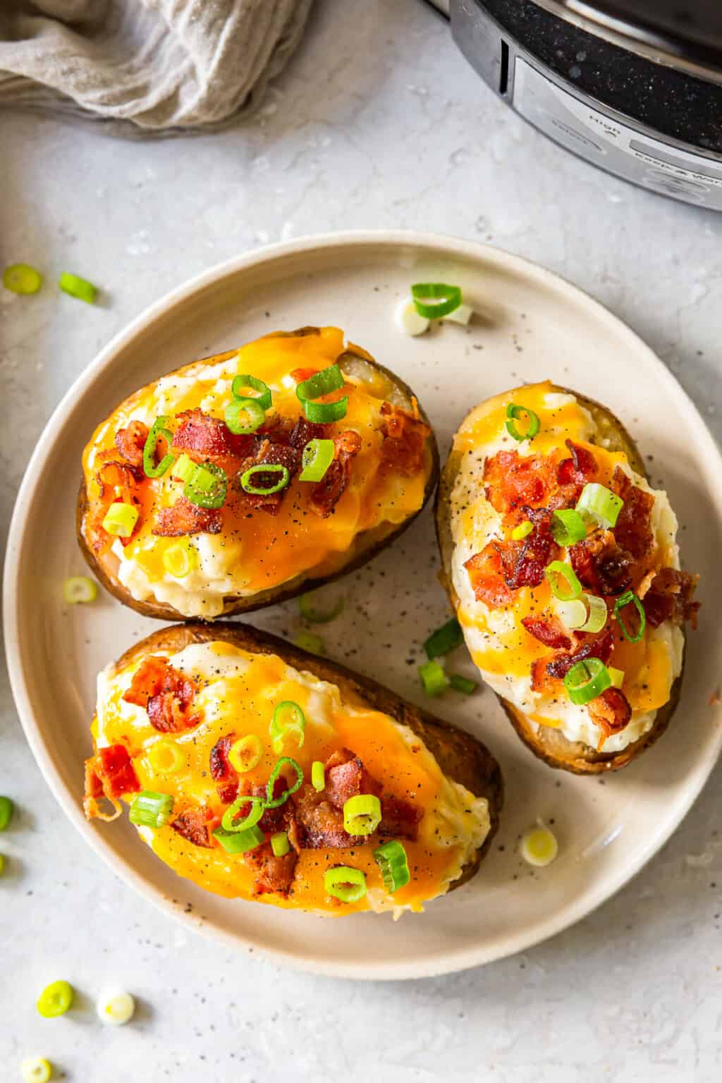 Crockpot Twice Baked Potatoes Recipe The Cookie Rookie® 3791