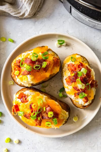 Crockpot Twice Baked Potatoes Recipe - The Cookie Rookie®