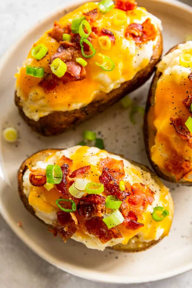 Crockpot Twice Baked Potatoes Recipe - The Cookie Rookie®