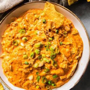 featured crockpot buffalo chicken dip