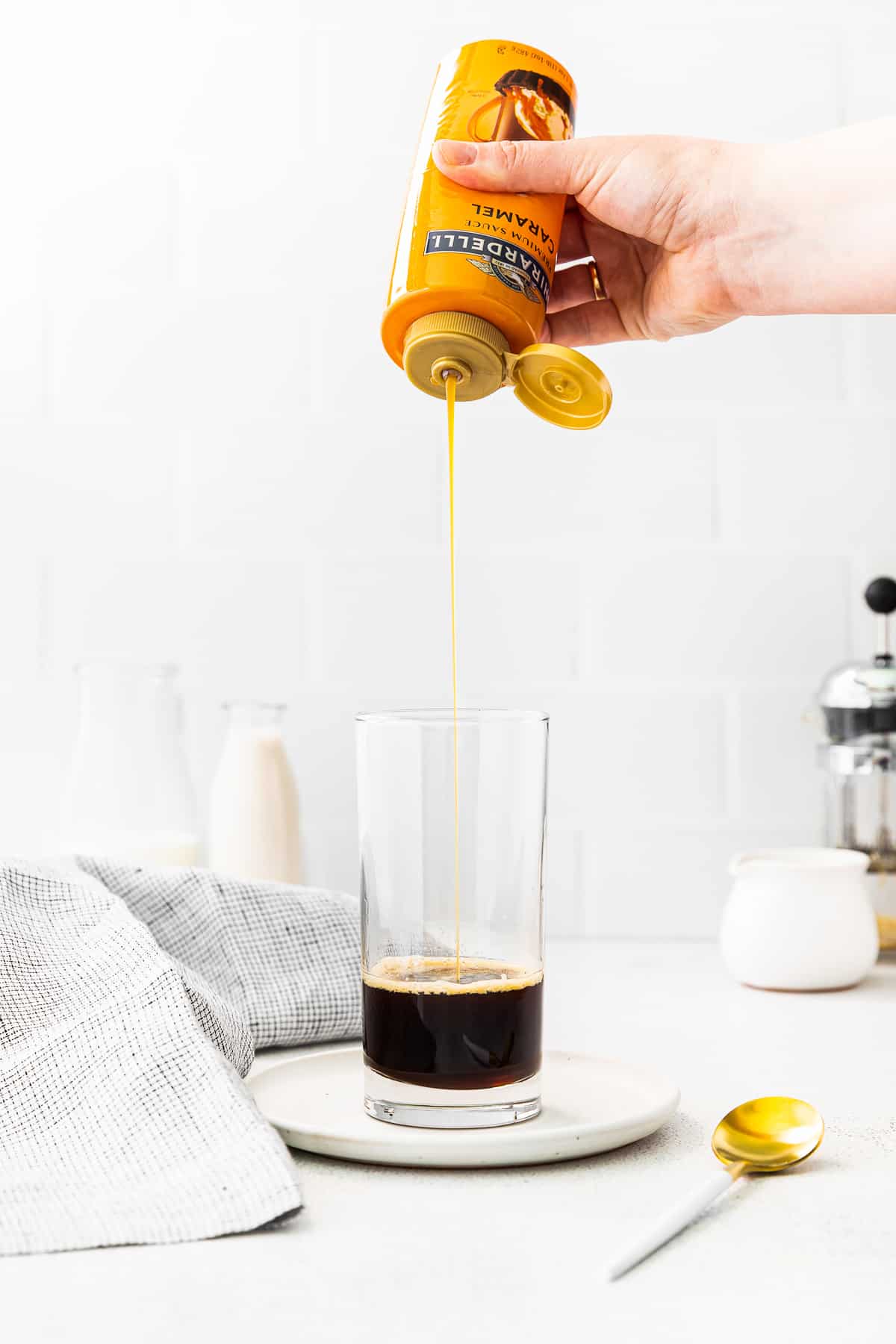 How to Make an Iced Caramel Latte - Fork in the Kitchen