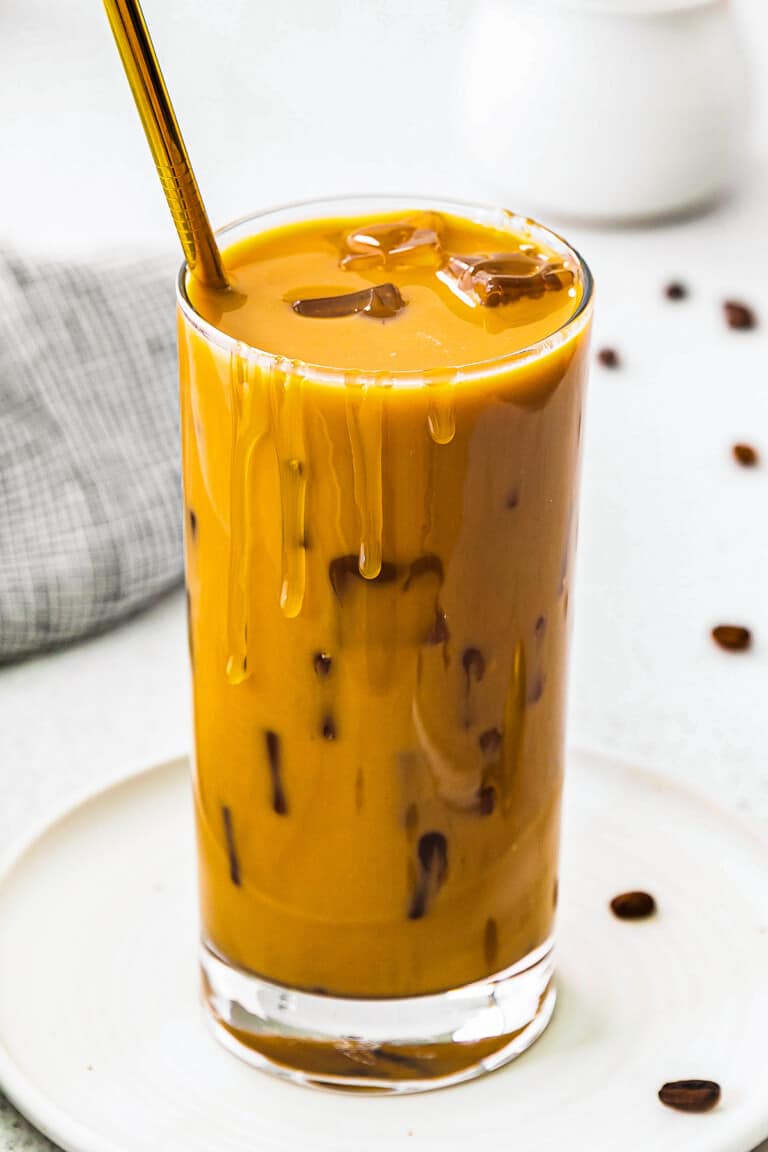 Iced Caramel Latte Recipe The Cookie Rookie®