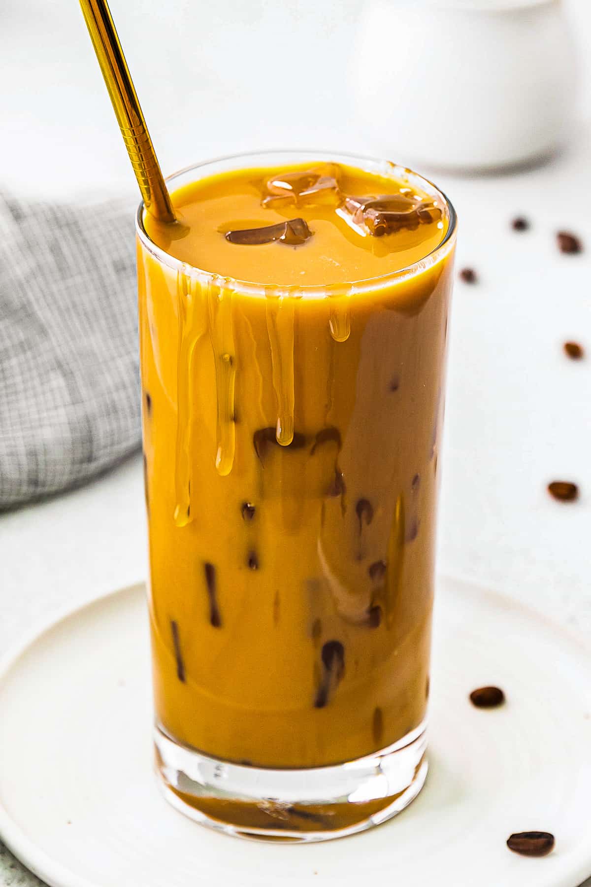 Salted Caramel Iced Latte, Iced Latte Recipe