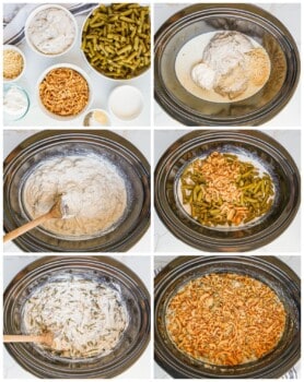 Crockpot Green Bean Casserole Recipe - The Cookie Rookie®