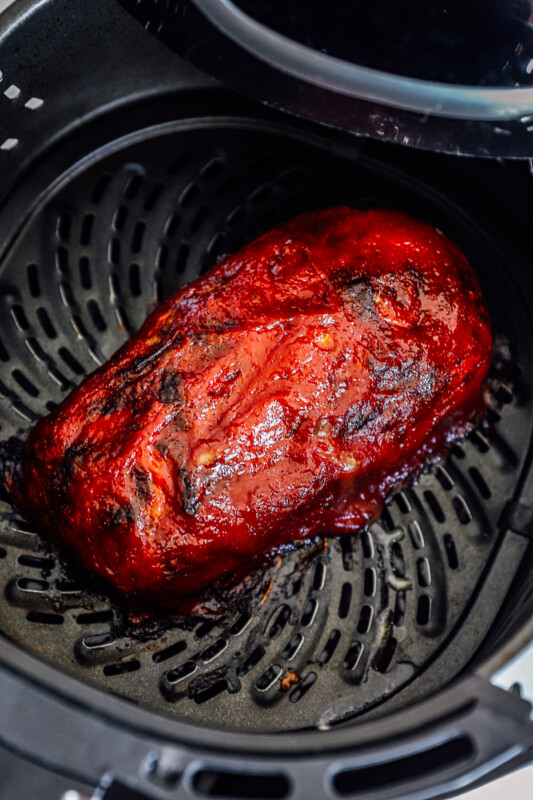 air fryer bbq meatloaf