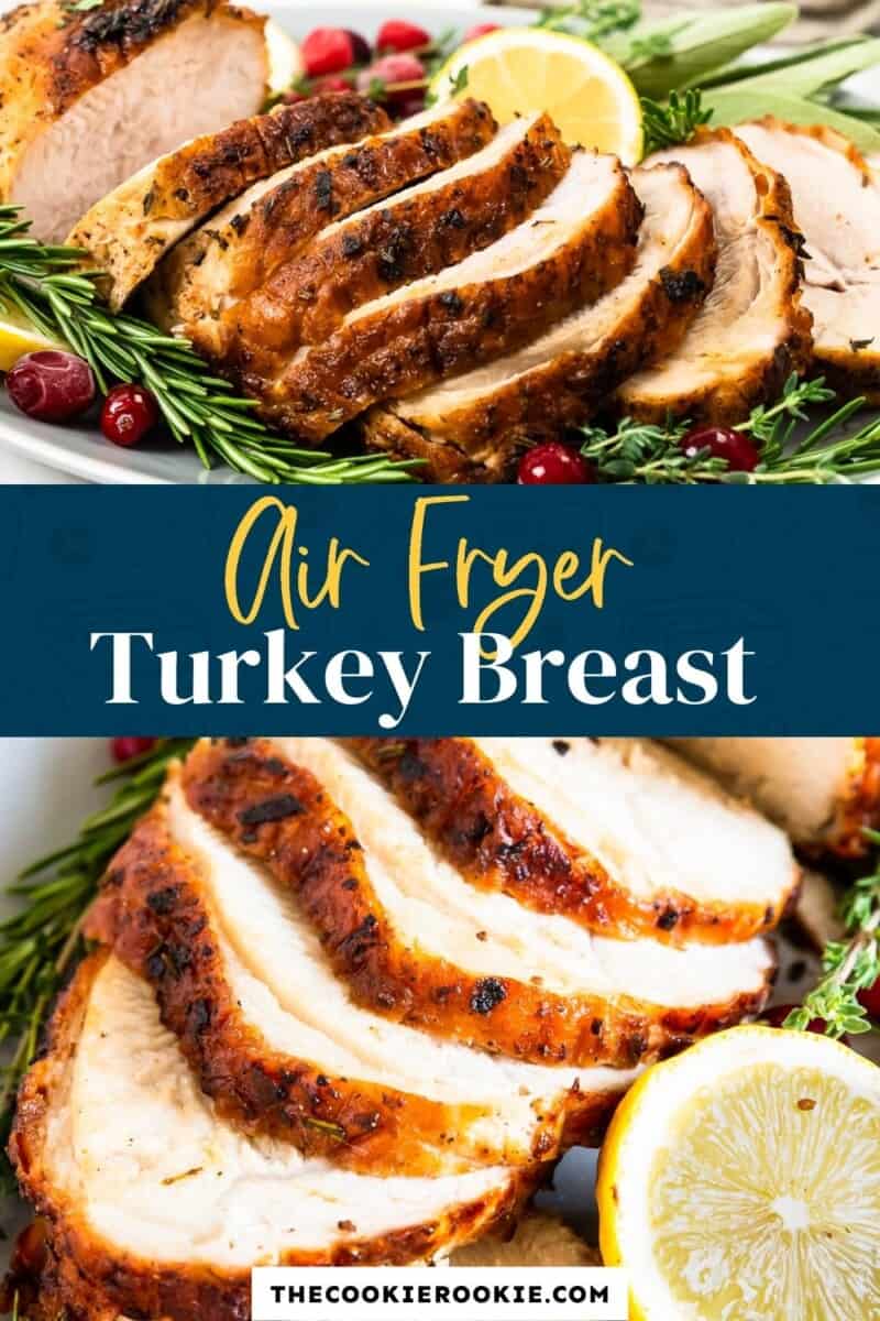 Air Fryer Turkey Breast • Domestic Superhero