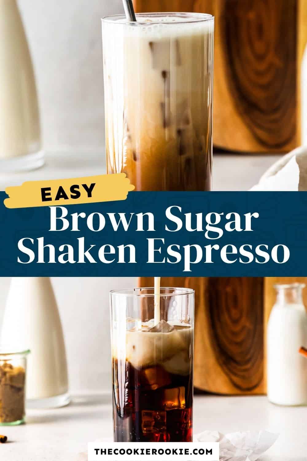 Iced Brown Sugar Shaken Espresso Recipe - The Cookie Rookie®