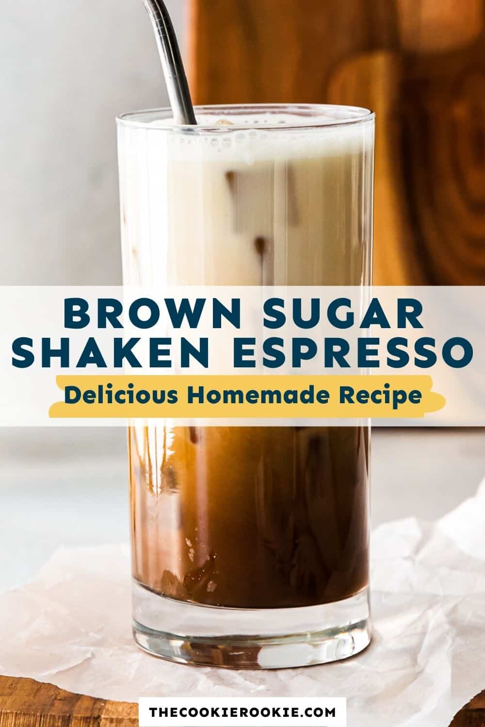 Iced Brown Sugar Shaken Espresso Recipe - The Cookie Rookie®