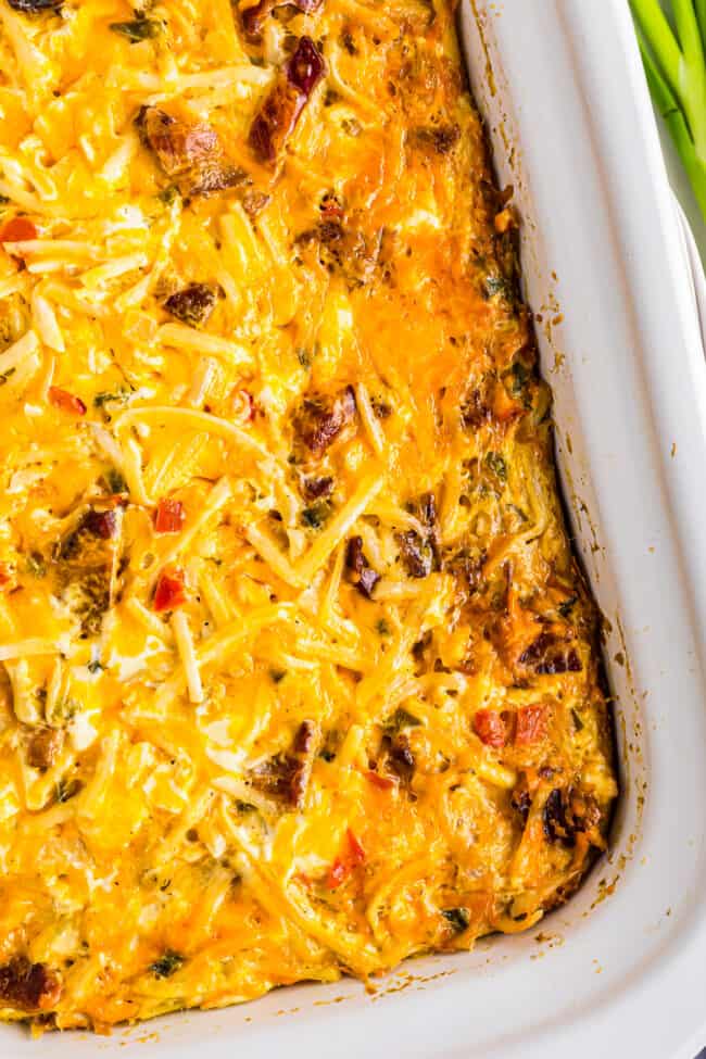 Crockpot Breakfast Casserole Recipe - The Cookie Rookie®