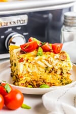 Crockpot Breakfast Casserole Recipe - The Cookie Rookie®