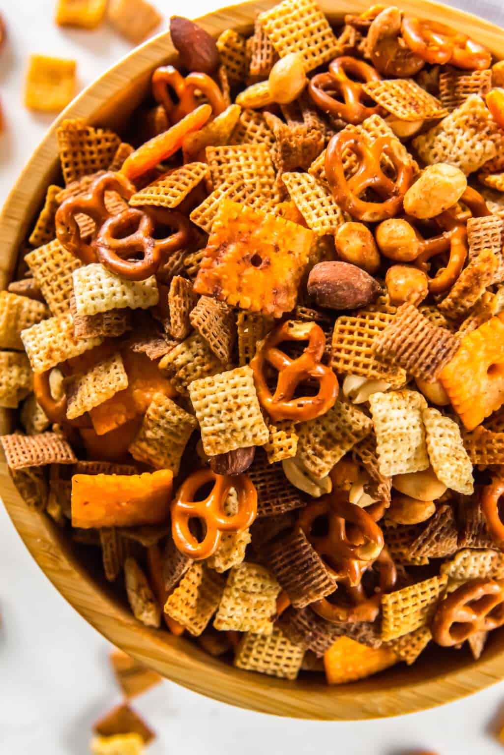 Crockpot Chex Mix - The Cookie Rookie®