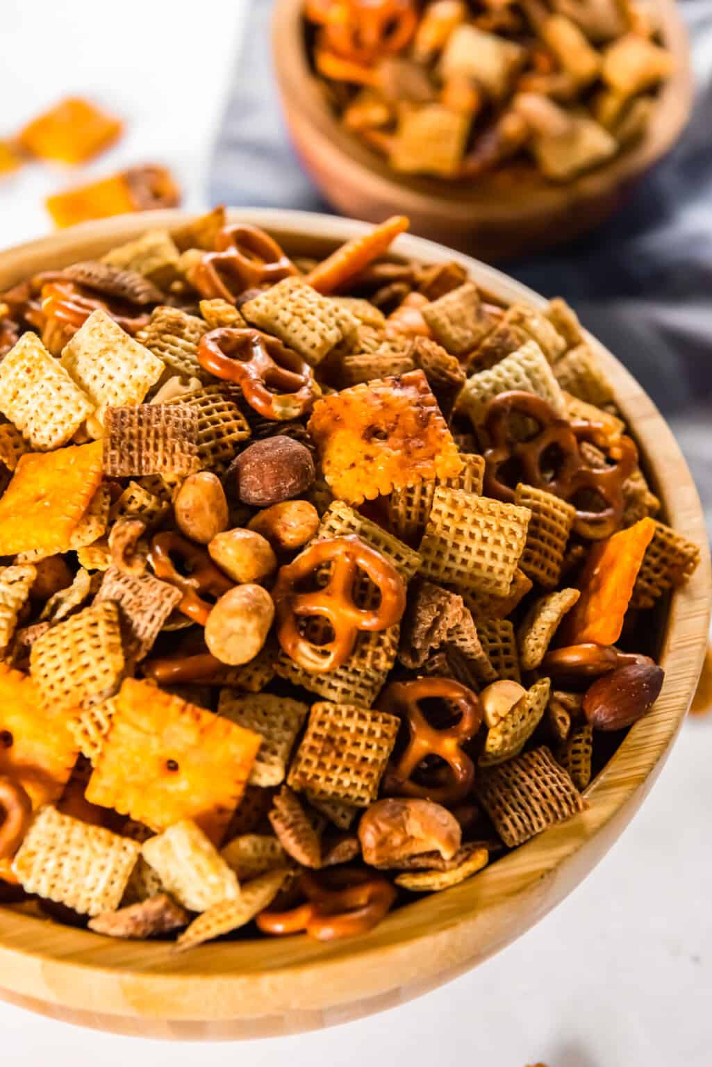 Crockpot Chex Mix Recipe - The Cookie Rookie®