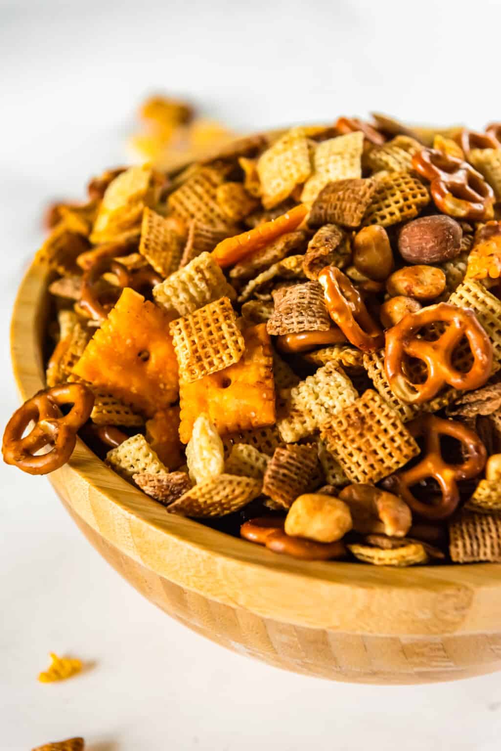 Crockpot Chex Mix Recipe - The Cookie Rookie®