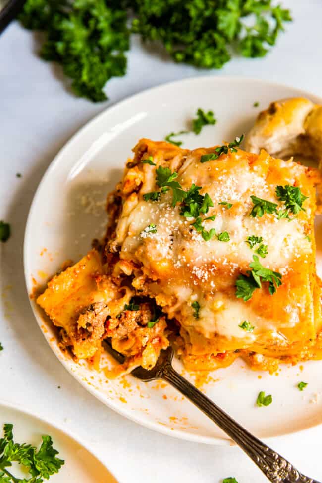 Crockpot Lasagna Recipe - The Cookie Rookie®