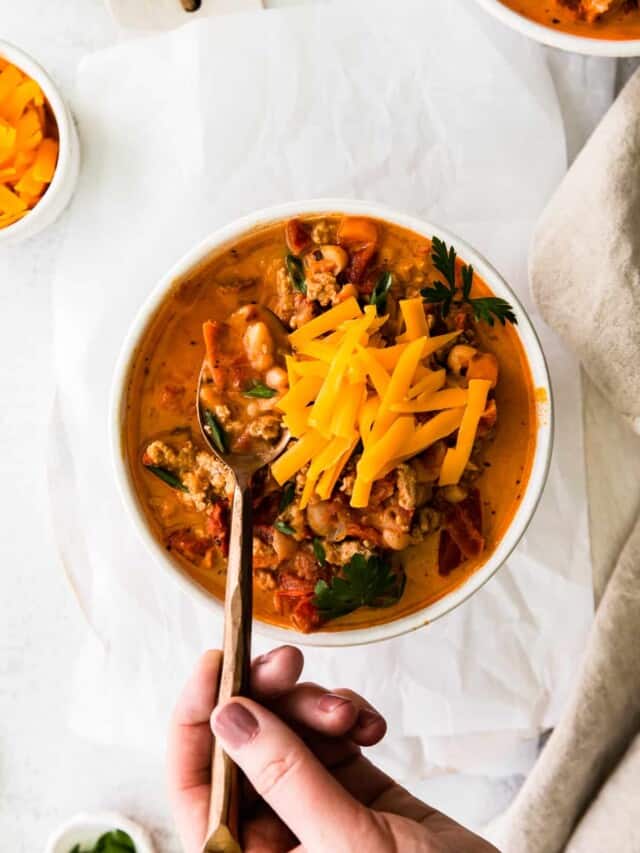 Instant Pot Turkey White Bean Chili Story The Cookie Rookie