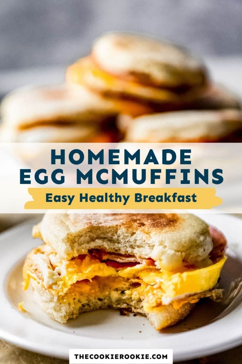 Make-Ahead, Healthy Egg McMuffin Copycats, Recipe