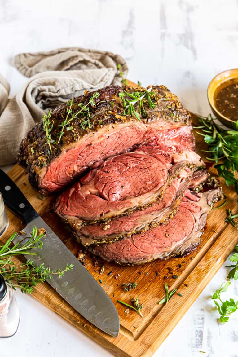 Garlic Butter Prime Rib - The Cookie Rookie®